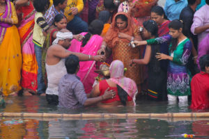 Inde - Varanasi rituel religieu