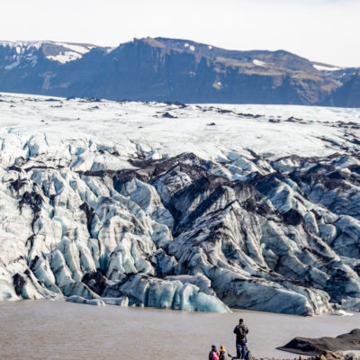 Islande - glacier Sólheimajökulll