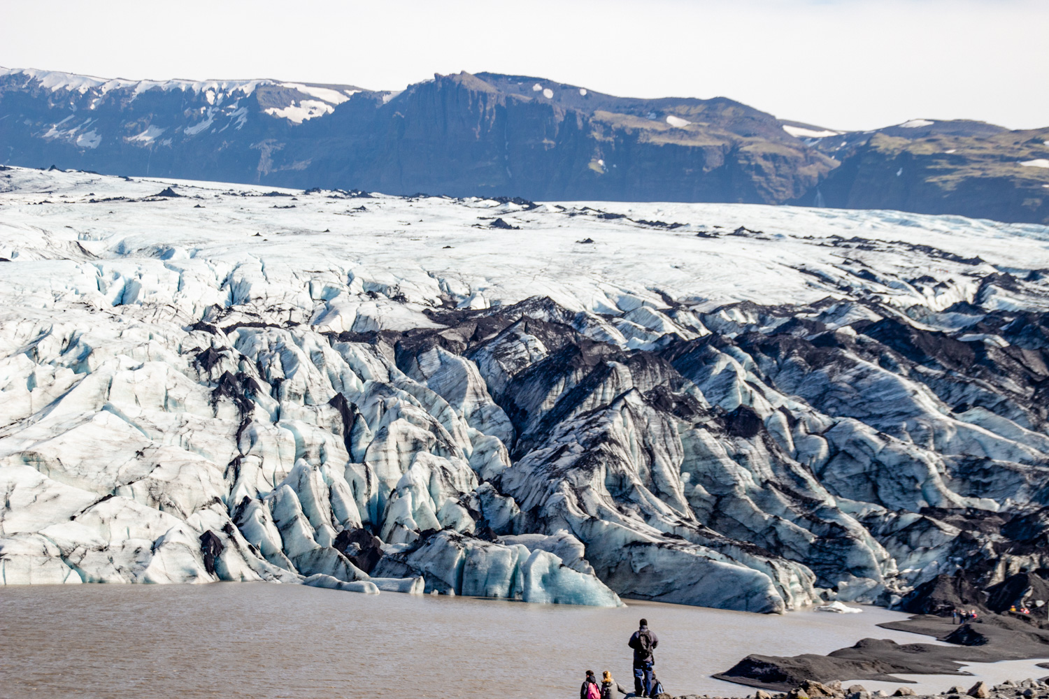 Islande - glacier Sólheimajökulll