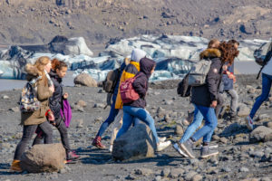 Islande - glacier Sólheimajökull